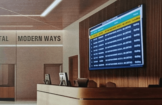 TV Token Display